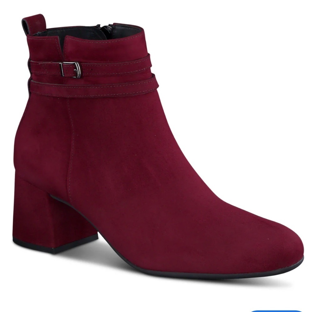 Paul green Women's Burgundy Ankle Boots